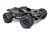 TRAXXAS Rustler 1/10 4x4 Stadium-Truck fekete RTR VX3 Brushless - akkumulátor és töltő nélkül