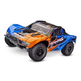   TRAXXAS Slash 4x4 - narancs - VX3 Brushless - akkumulátor és töltő nélkül!