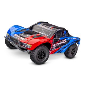   TRAXXAS Slash 4x4 - piros - VX3 Brushless - akkumulátor és töltő nélkül!