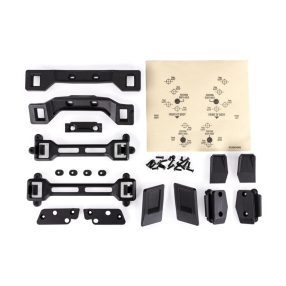   Traxxas Slash 4x4 kapocs nélküli karosszéria rögzítő készlet