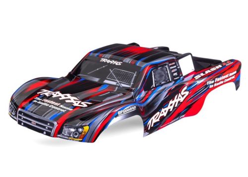 Traxxas Slash Komplett festett karosszéria - piros