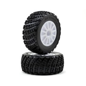 Traxxas Rally komplett kerék 1pár fehér