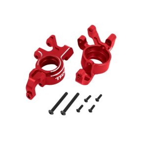 Traxxas X Maxx alu első csapágyház - piros