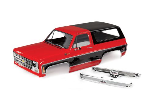 Chevy Blazer 1979 komplett karosszéria - fekete- piros