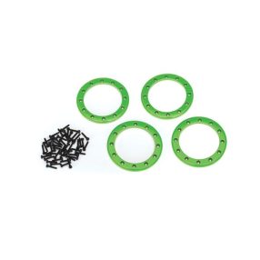   Beadlock gyűrű  2.2 Aluminium zöld színben-4db csavarokkal