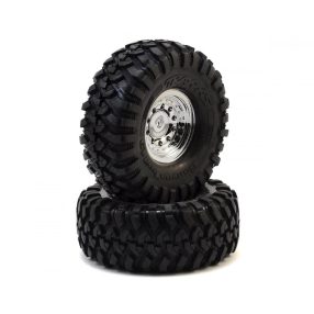 Traxxas komplett kerék 1.9  1pár chróm