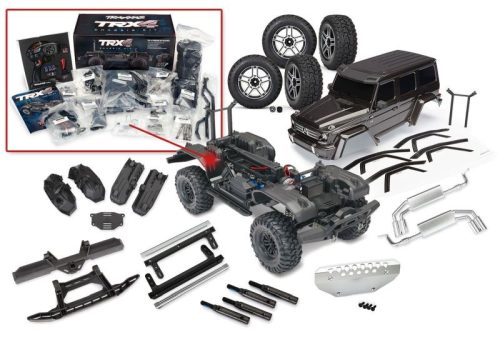 TRX-4 MB G500 KIT SET fekete