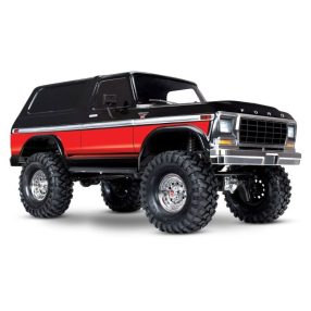 Traxxas TRX-4 1979er Ford Bronco-piros-fekete 