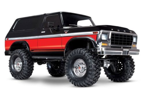 Traxxas TRX-4 1979er Ford Bronco-piros-fekete 