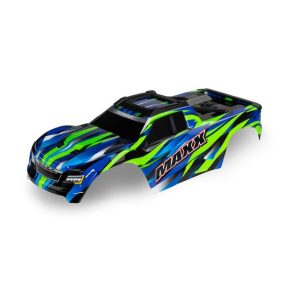 Traxxas Wide Maxx komplett festett karosszéria-zöld