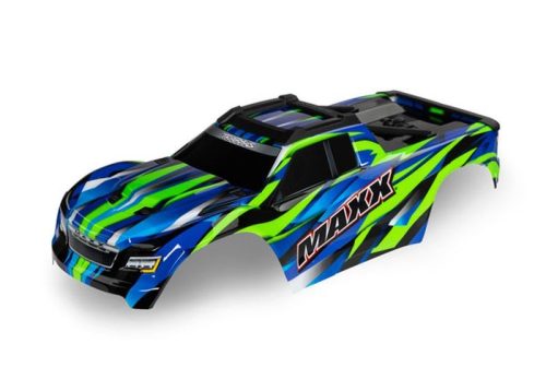 Traxxas Wide Maxx komplett festett karosszéria-zöld