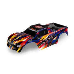 Traxxas Wide Maxx komplett festett karosszéria-sárga