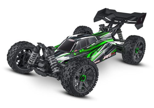 Traxxas Jato 4x4 BL-2S Brushless- akku és töltő nélkül - zöld