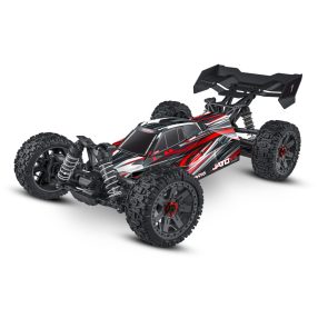   Traxxas Jato 4x4 BL-2S Brushless- akku és töltő nélkül - piros