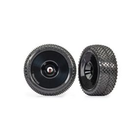 Traxxas Jato komplett kerék fekete - 1pár