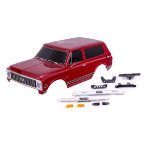   TRAXXAS TRX-4 1972 BLAZER CLIPS NÉLKÜLI FESTETT KAROSSZÉRIA SZETT- PIROS