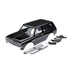   TRAXXAS TRX-4 1969 BLAZER CLIPS NÉLKÜLI FESTETT KAROSSZÉRIA SZETT-FEKETE