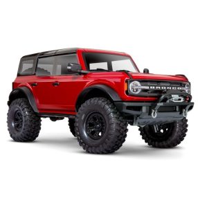   TRAXXAS TRX-4 2021 FORD BRONCO- akksi és töltő nélkül-piros 