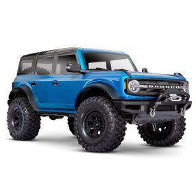   TRAXXAS TRX-4 2021 FORD BRONCO- AKKSI ÉS TÖLTŐ NÉLKÜL-KÉK