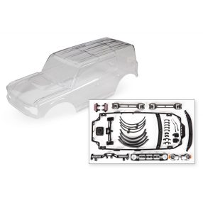   Traxxas  2021 Ford Bronco karosszéria-festetlen tartozékokkal