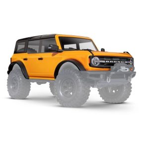   Traxxas 2021 Ford Bronco karosszéria festett komplett-narancs