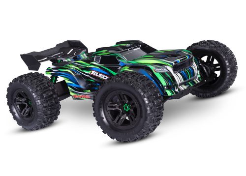 TRAXXAS SLEDGE BRUSHLESS-ZÖLD