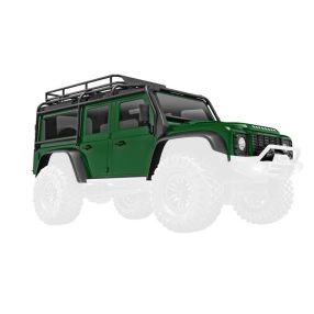 Traxxas TRX-4M Defender komplett karosszéria -zöld